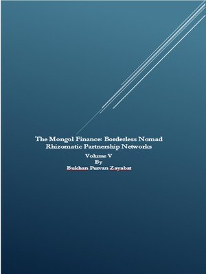 cover image of The Mongol Finance, Volume V